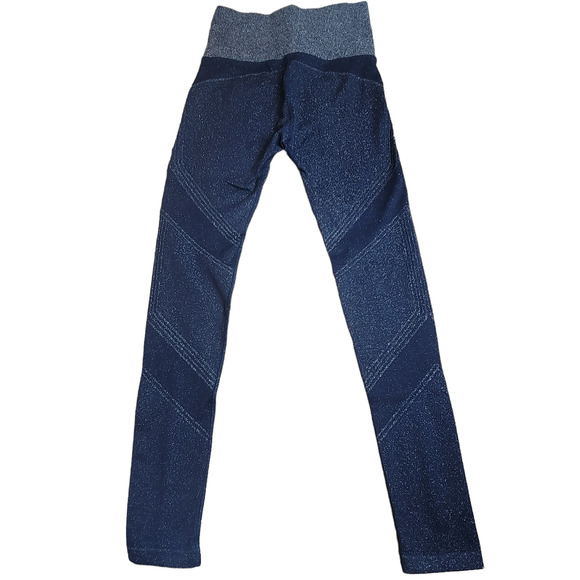 Athleta "TWILIGHT TIGHT" Sparkling Leggings NWOT Size S - Picture 4 of 10